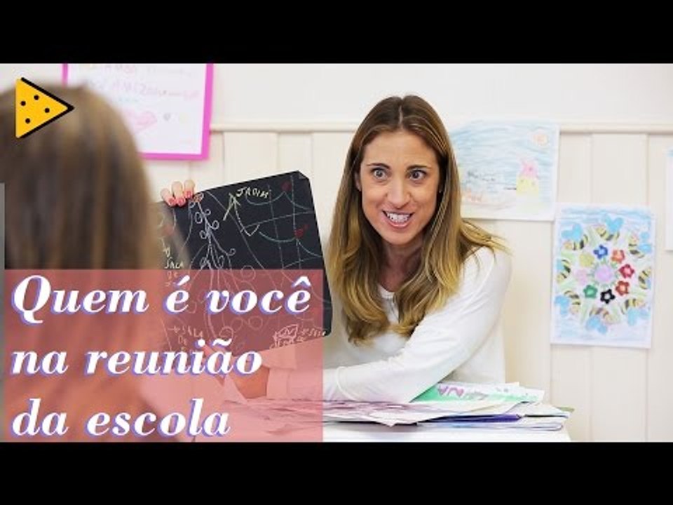 QUE TIPO DE MÃE VOCÊ É NA REUNIÃO DA ESCOLINHA?