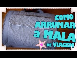 COMO ARRUMAR A MALA DE VIAGEM DO BEBÊ