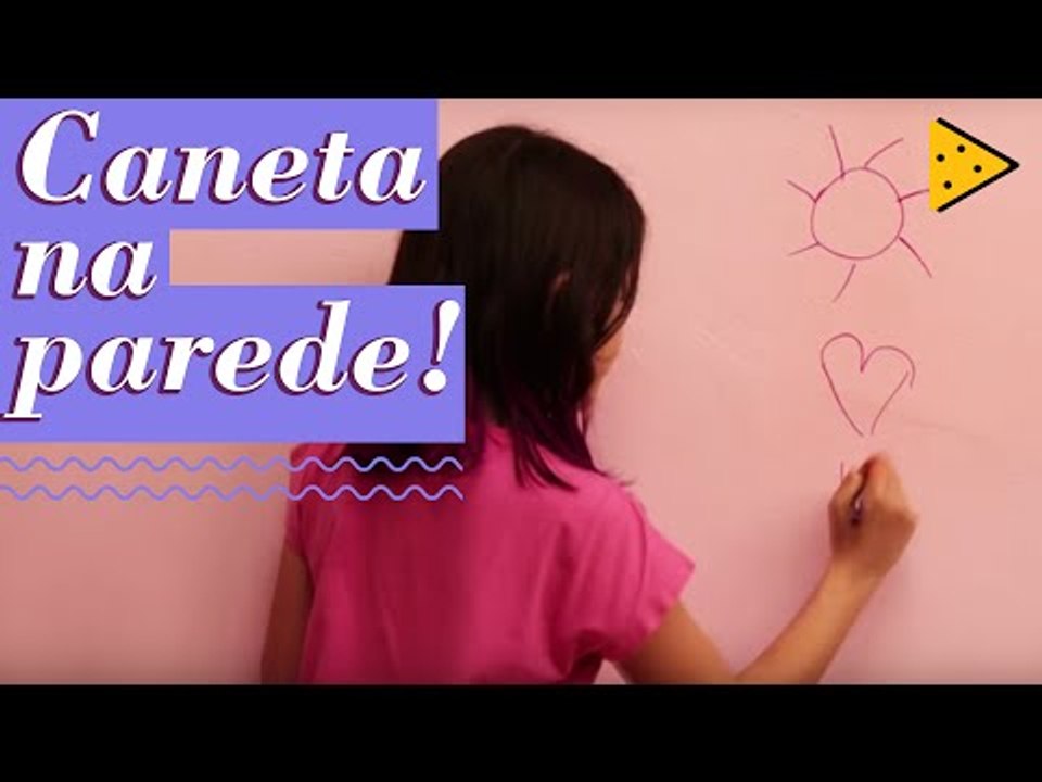 COMO REMOVER MANCHA DE CANETINHA DA PAREDE