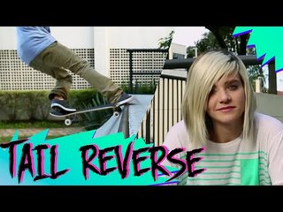 ESCOLA DE SKATE: TAIL REVERSE | Karen Jonz e Rony Gomes