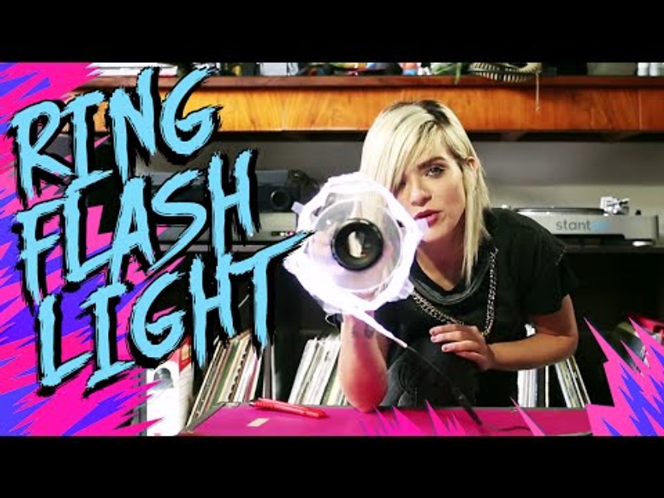 COMO MONTAR UM RING FLASH LIGHT CASEIRO | Karen Jonz