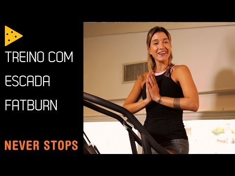 TREINO FATBURN NA ESCADA PARA QUEIMAR CALORIAS