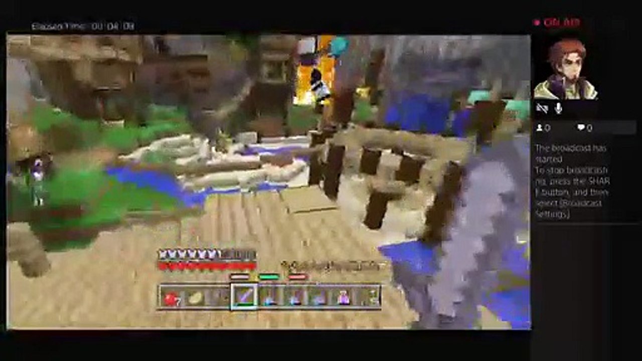 Battle in minecraft (9)