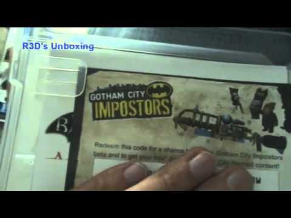 Batman Arkham City Unboxing