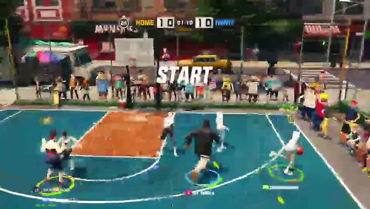3x3 Basketball :Gameplay