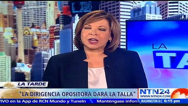 “Lo primero que tiene que lograr ese diálogo es la liberación de los 108 presos políticos”: Lilian Tintori a NTN24