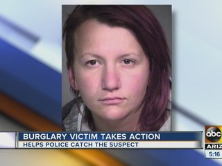 Man waves down police chopper after woman allegedly burglarizes car