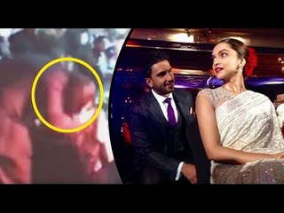 Ranveer Singh KISSES Deepika Padukone Before Receiving International Man Of The Year Award !