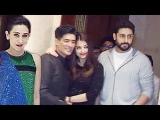 Скачать видео: Manish Malhotra's Birthday Party 2016 - Aishwarya Rai, Abhishek Bachchan, Karisma Kapoor