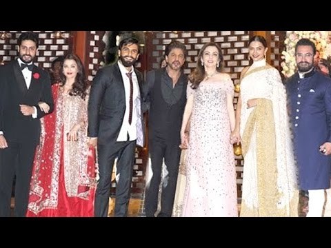 Ambani's Niece GRAND Pre Wedding Party 2016 - Shahrukh,Aamir,Aishwarya,Deepika,Ranveer