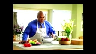 George Foreman Lean Mean Fat Reducing Grilling Machine Advert