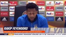 Dick Advocaat ve Jeremain Lens'in Basın Toplantısı  Feyenoord - Fenerbahçe