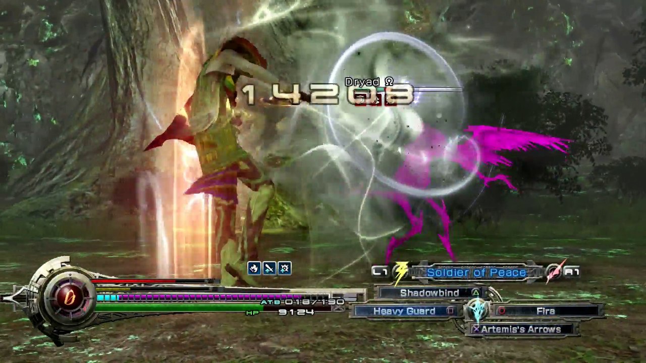 FINAL FANTASY LIGHTNING RETURNS HD HARD MODE (55) WILDLANDS SOLDIER OF PEACE PWNAGE!