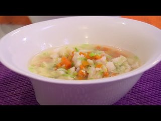 بيوريه سمك بالجزر و الكرات من سن ٩ الى ١٢ شهور | أميرة شنب