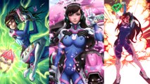 Overwatch #5 - Melhores Momentos D.VA Insana! Estou em Chamas!