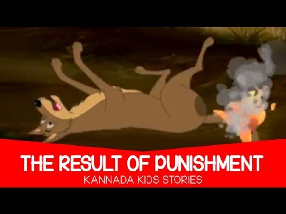 The Result Of Punishment - Kannada Stories for Kids | Animated Cartoons for Children
