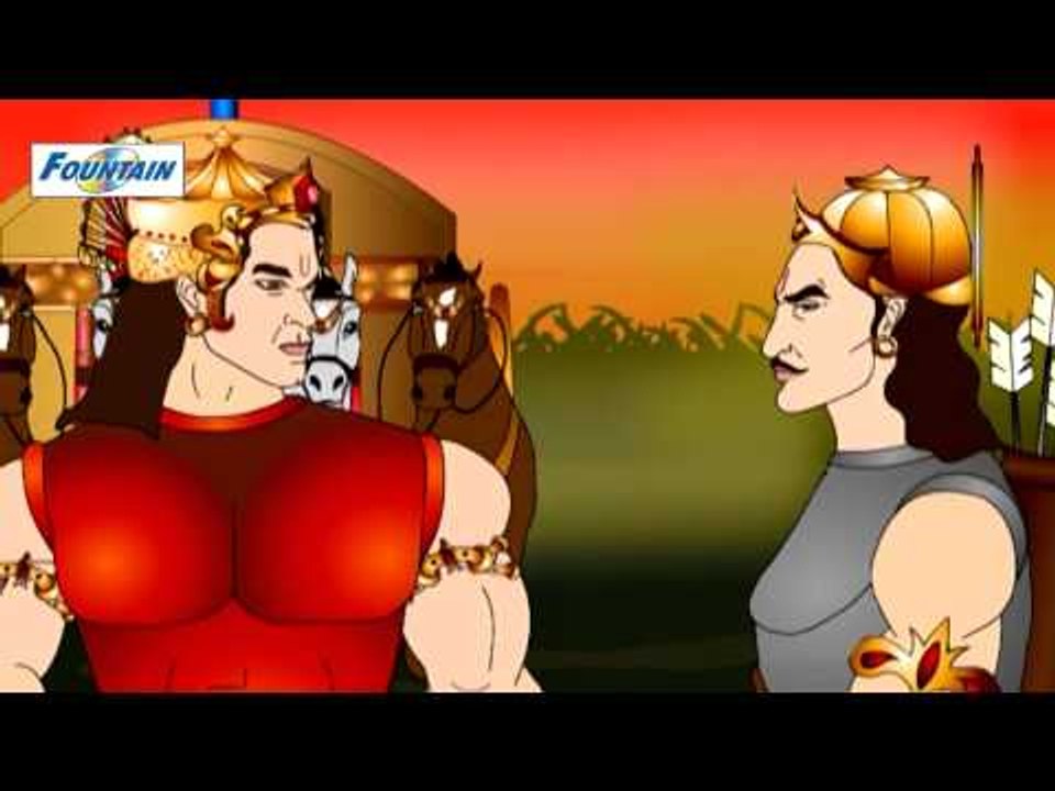Abhimanyu Caught In Chakravyuha - Mahabharat - Kannada
