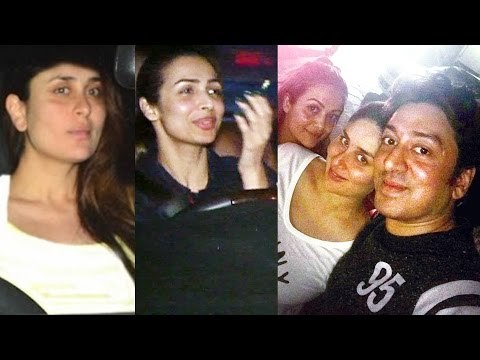 Pregnant Kareena Kapoor Party With Malaika Arora Khan And Amrita Arora