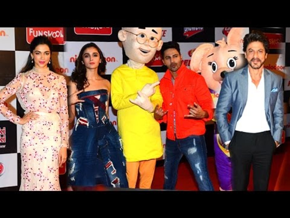 Nickelodeon Kids Awards 2016 Red Carpet Full Show HD - Shahrukh Khan,Deepika Padukone,Alia,Varun