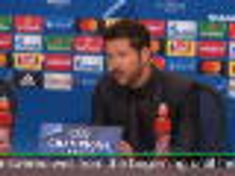 Simeone content despite Atletico defeat