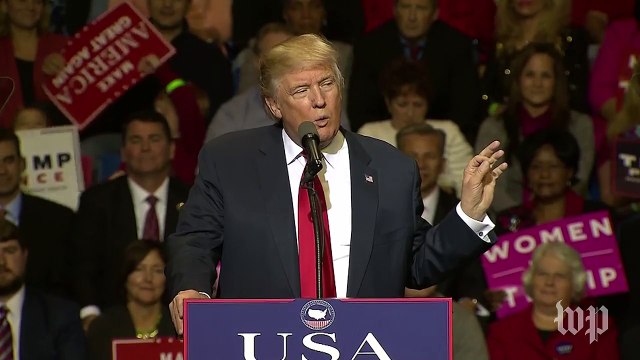 Donald Trump’s second ‘USA Thank You Tour 2016’ speech, in three minutes