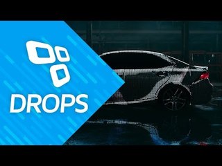 Camaleão: Lexus cobre um carro com quase 42 mil LEDs com cores programáveis - Drops