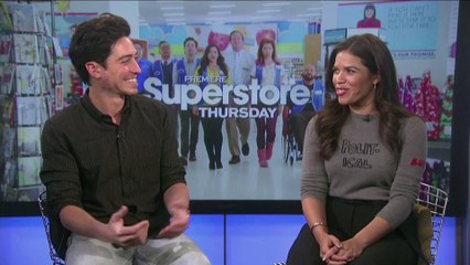 IR Interview: Ben Feldman & America Ferrera For "Superstore" [NBC-S2]