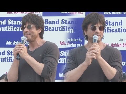 Shah Rukh Khan Full Speech At Mark The Beautification Of Band Stand Bandra