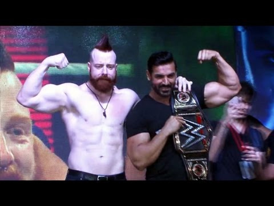John Abraham & WWE Star Sheamus PROMOTE Force 2