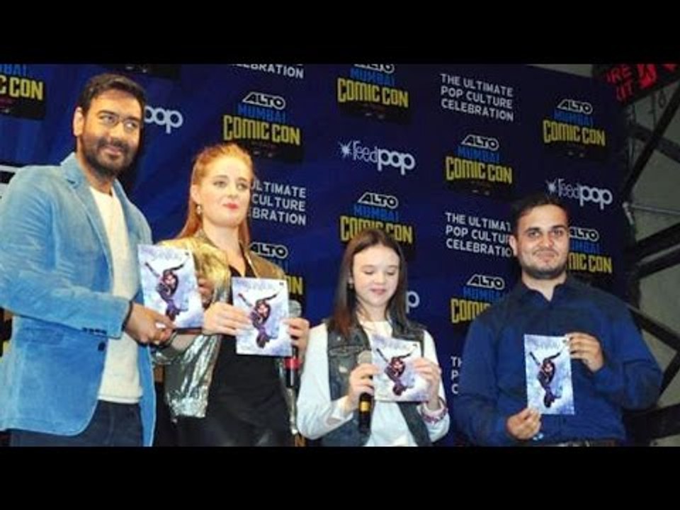Ajay Devgn's Shivaay Comic Book LAUNCH | Erika Kaar | Abigail Eames | Comic Con India 2016
