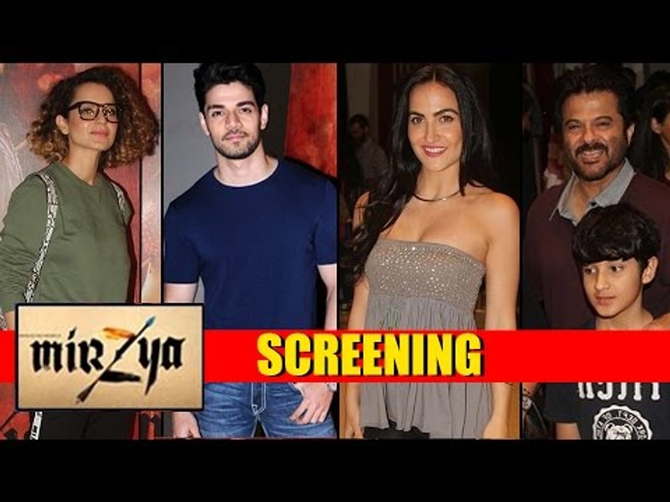 Mirzya Special Screening | Kangana Ranaut, Anil Kapoor, Elli Avram