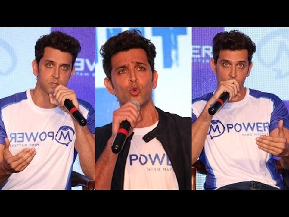Hrithik Roshan At The Launch Of Mpower's Everyday Heroes Campaign