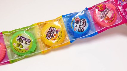 Bubble Gum Rolls - 5 Flavors Mix - Candy from UK -bTDafUWYtFc