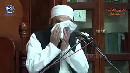 ---very imotional and impressive bayan by Maulana Tariq jameel sahib on WAQIA TAIF  i am sure you will