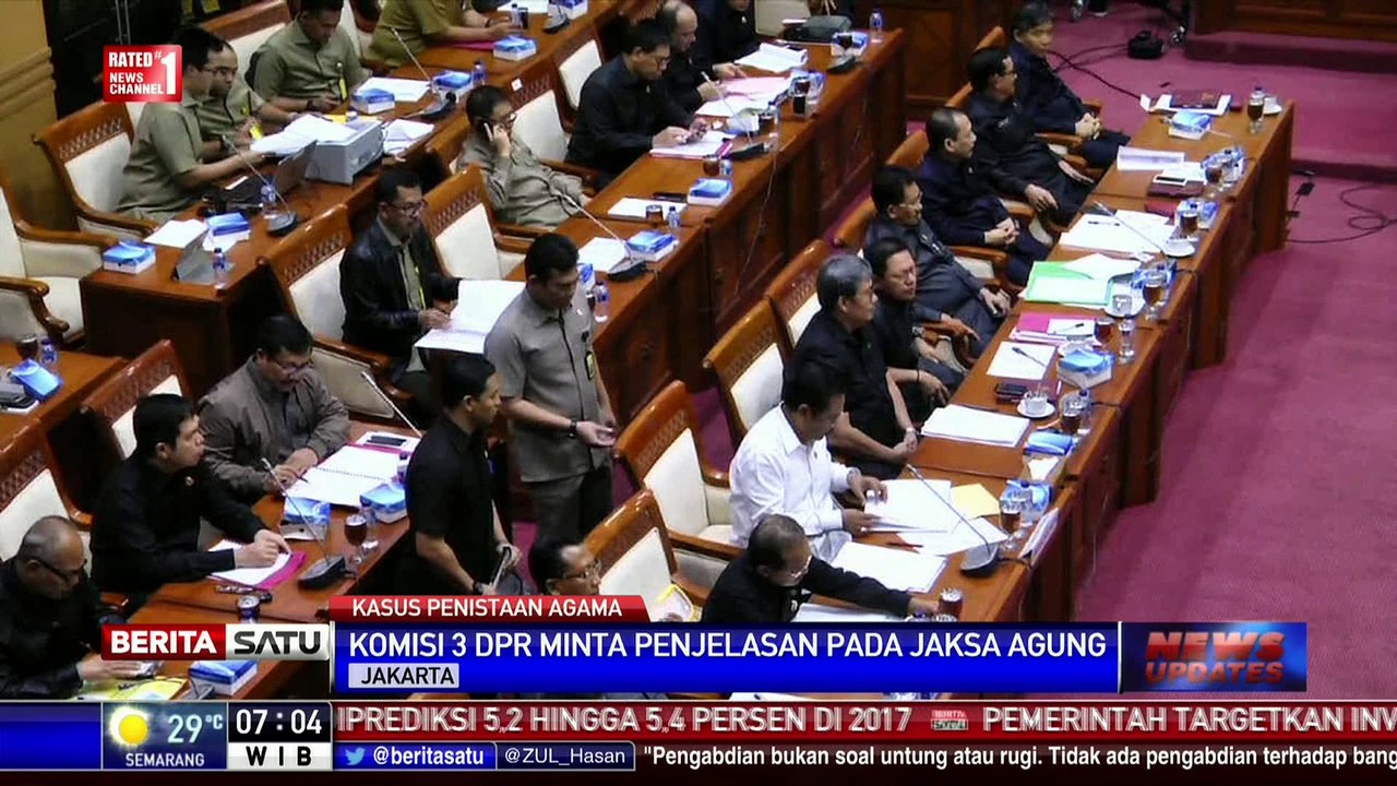 Komisi III DPR Minta Penjelasan Jaksa Agung Terkait Ahok