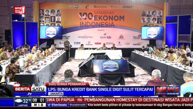 LPS: Bunga Kredit Bank Single Digit Sulit Dicapai