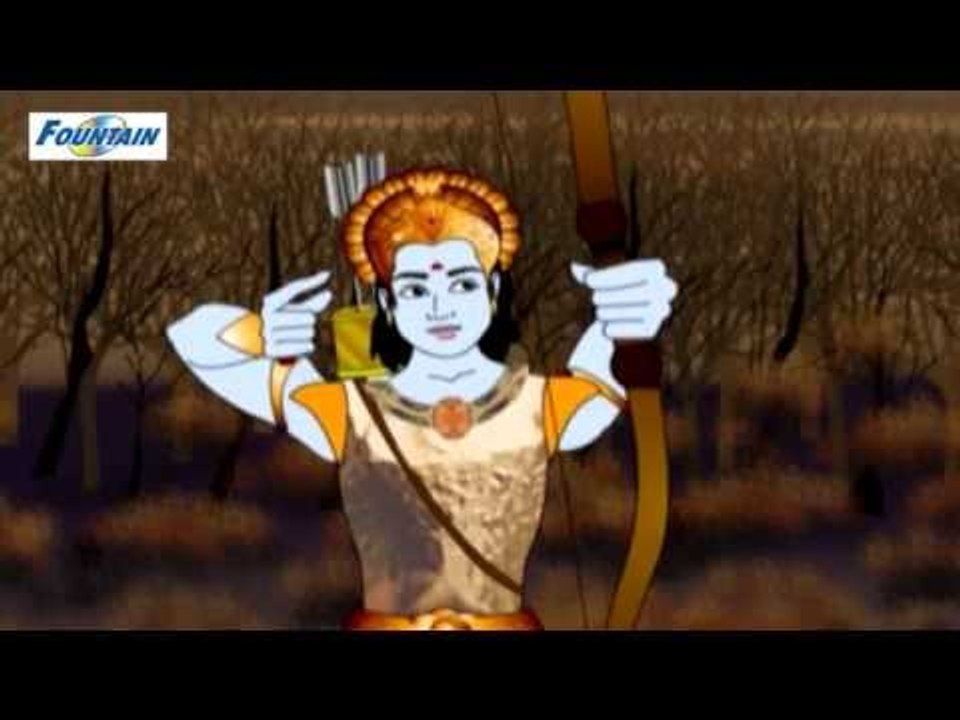 Rama, Lakshmana & Tratika Demon - Ramayan - English