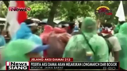 Ribuan Umat Islam se-Bogor Jalan Kaki ke Jakarta
