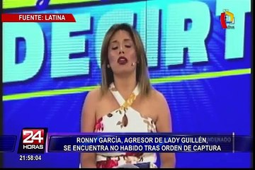 Ronny García se encuentra no habido tras orden de captura
