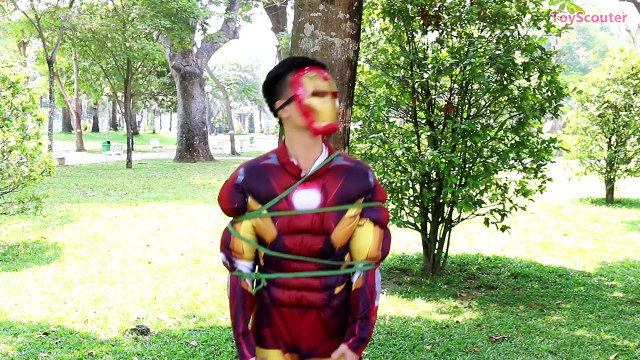 Joker Kidnaps Baby from Pink Spidergirl w_ Spiderman - Fun Superheroes Movie in Real Life-WevzsLcF9rU