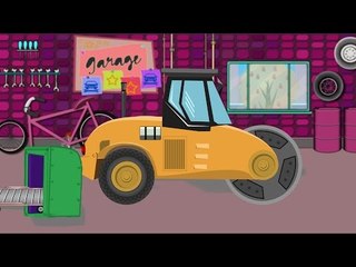 Road Roller | Car Garage | Toy Garage