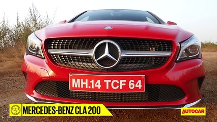2017 Mercedes-Benz CLA 200 _ First Look _ Autocar India-DALR1ahro5k