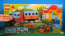 Lego Duplo My First Train. Set 10506. Open new a box. Review. With us having fun  -)-U8uRHlBvPYE