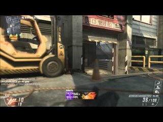 playing call of duty black ops 2  on mulitiplayer with friends in killconfermed