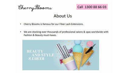 Buy Fibre Lashes Extension - Cherry Blooms