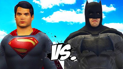 SUPERMAN VS BATMAN - EPIC SUPERHEROES BATTLE