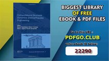 Computational Structural Dynamics and Earthquake Engineering Structures and Infrastructures Book Series
