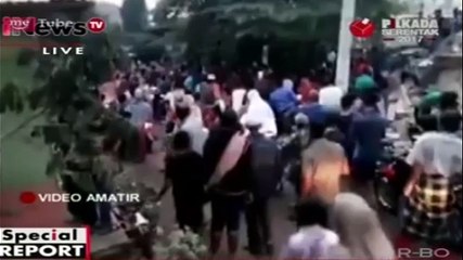 BNPB: 1 Orang Alami Luka, 10 Ruko dan 4 Rumah Roboh