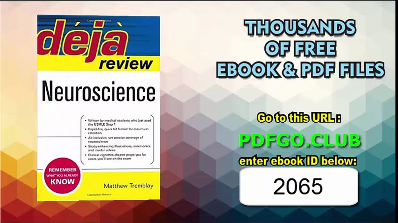 Deja Review Neuroscience