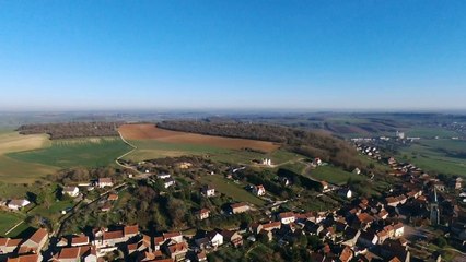 Annay la Côte vue du ciel